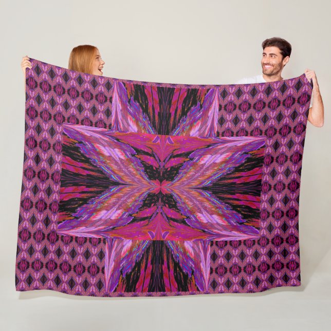 Butterflies For Anastacia 13 Fleece Blanket (In Situ)