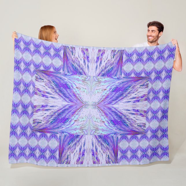 Butterflies For Anastacia 30 Fleece Blanket (In Situ)