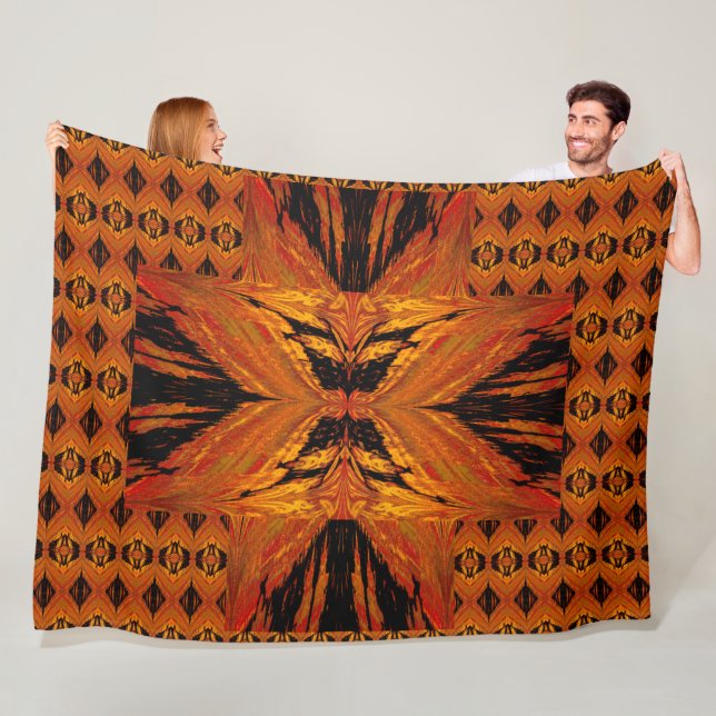 Butterflies For Anastacia 33 Fleece Blanket (In Situ)