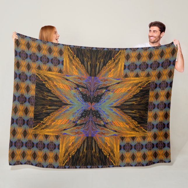 Butterflies For Anastacia 50 Fleece Blanket (In Situ)