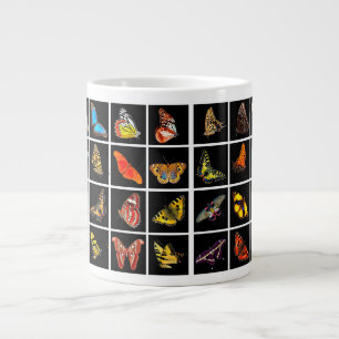 Butterflies from around the World Large Coffee Mug