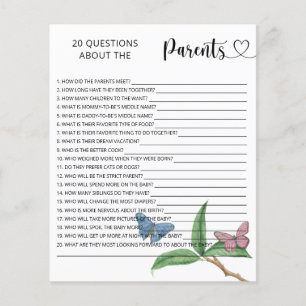 Butterflies - games about the parents