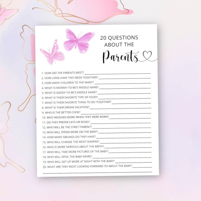 Butterflies - games about the parents (Creator Uploaded)