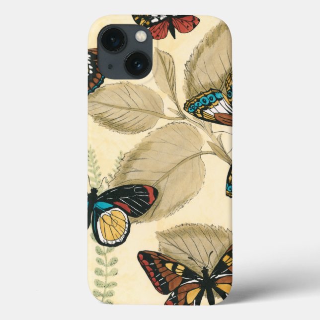 Butterflies Gliding Over Leaves Case-Mate iPhone Case (Back)