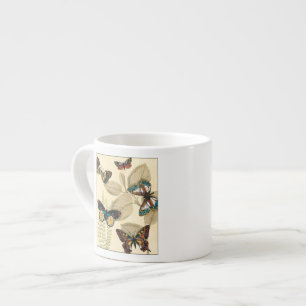 Butterflies Gliding Over Leaves Espresso Cup