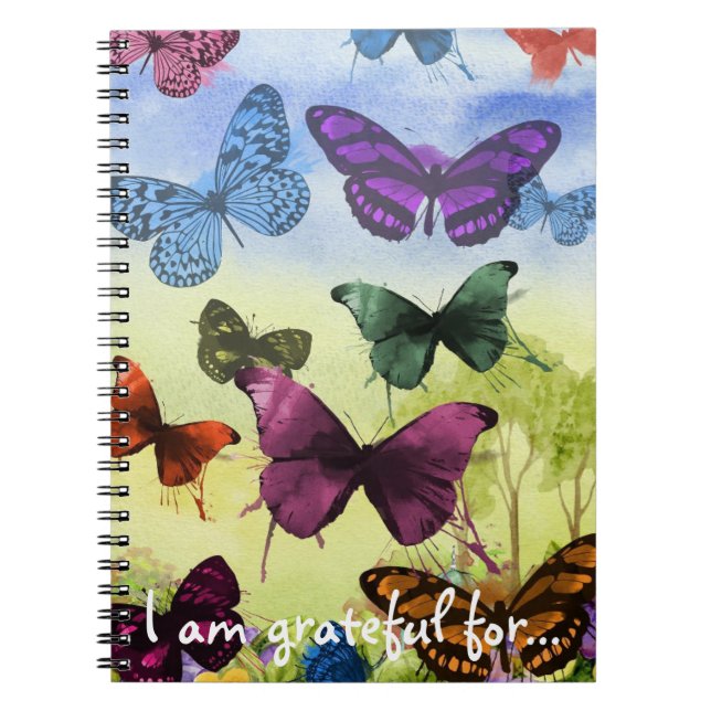 Butterflies Gratitude Journal (Front)
