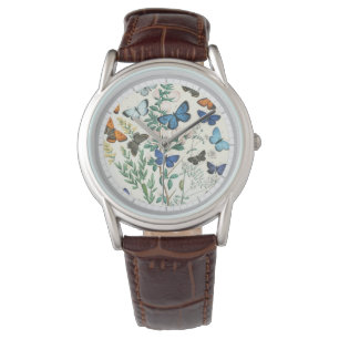 Butterflies Illustration on a Watch