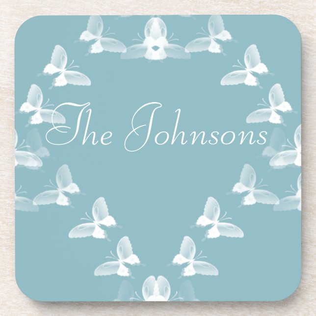 Butterflies in Flight Coaster (Front)