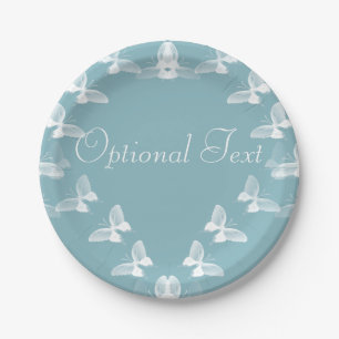 Butterflies in Flight Paper Plate