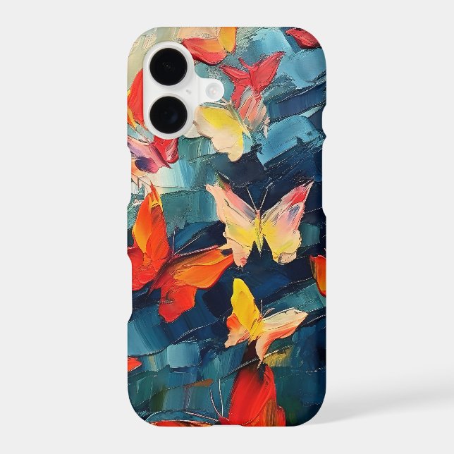 Butterflies in Motion – Expressive Abstract Flight (Back)