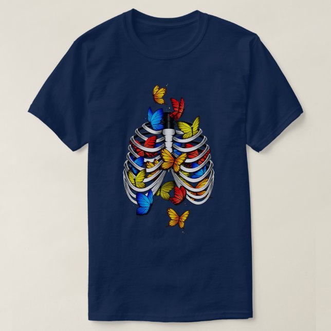 Butterflies in my stomach T-Shirt (Design Front)