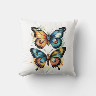 Butterflies In Nature Cushion