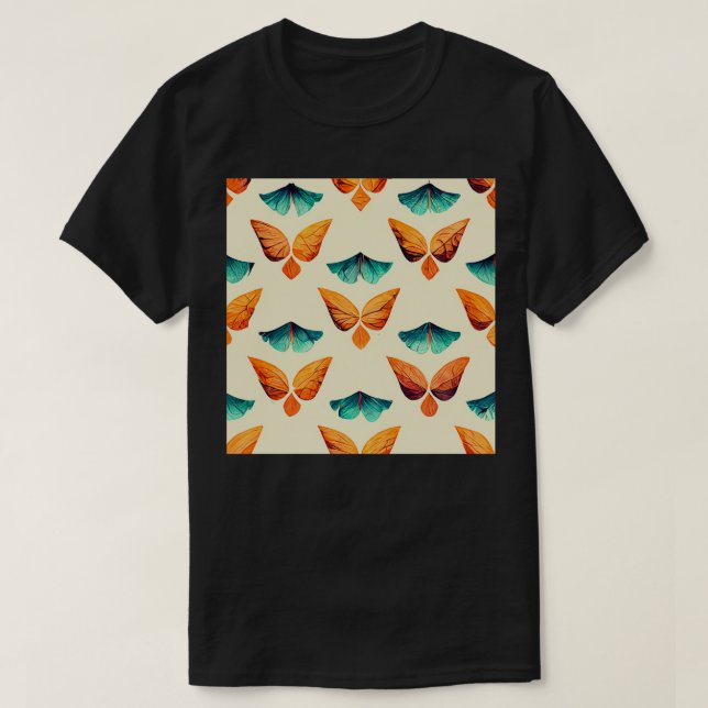 Butterflies in the Wind T-Shirt (Design Front)