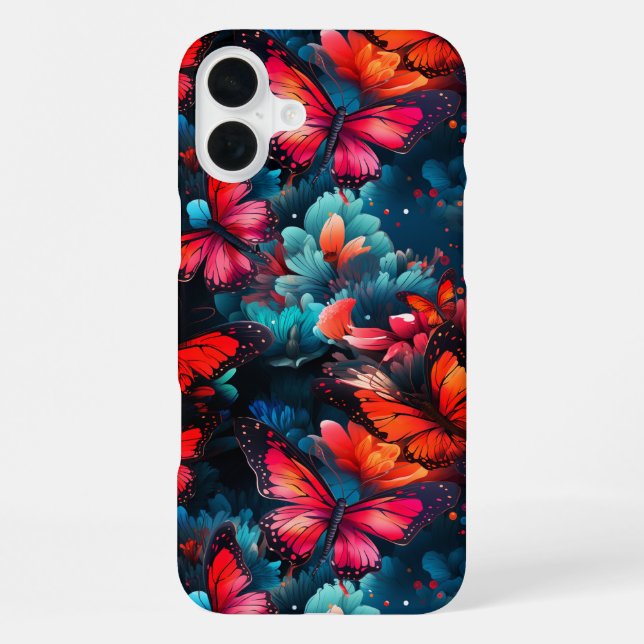 Butterflies iPhone Case (Back)