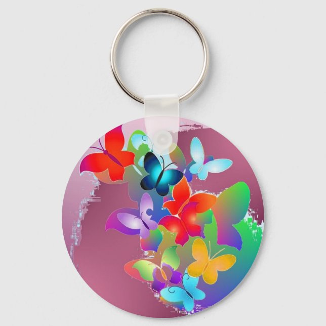 Butterflies Key Ring (Front)