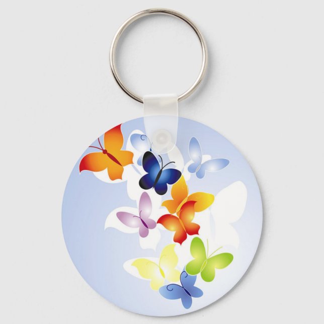 Butterflies Key Ring (Front)