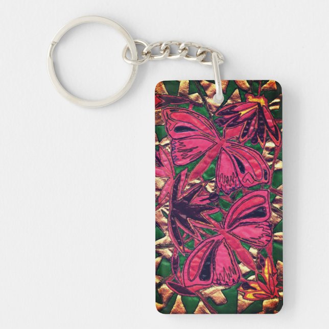 Butterflies Key Ring (Front)
