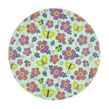 Butterflies, Ladybugs, Flowers, and Leaves