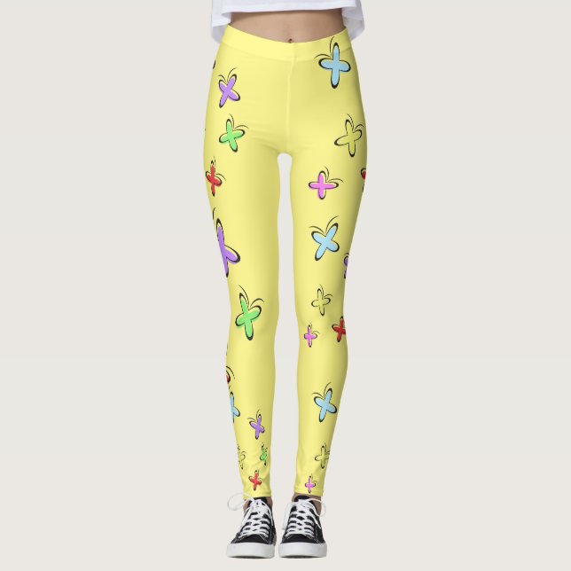 Butterflies Leggings (Front)