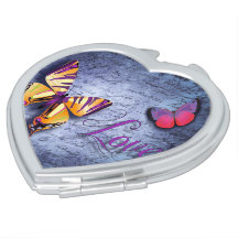 Butterflies love blue