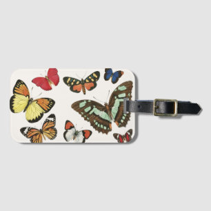 Butterflies Luggage Tag