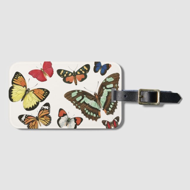 Butterflies Luggage Tag (Front Horizontal)