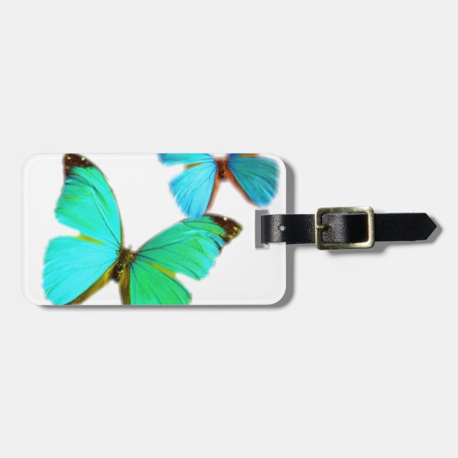butterflies! luggage tag (Front Horizontal)