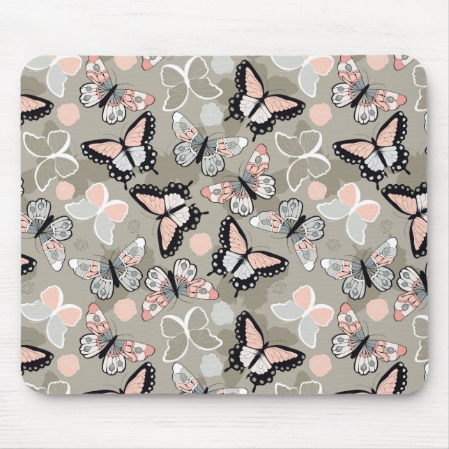 Butterflies Mouse Pad (Front)