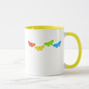 butterflies mug