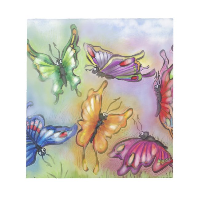 Butterflies Notepad (Front)