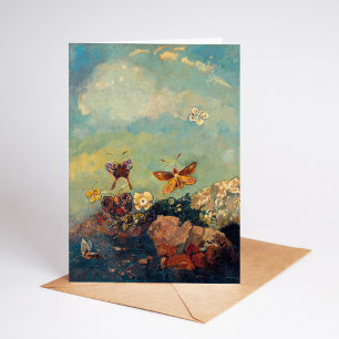 Butterflies Odilon Redon Card