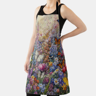 Butterflies of Paradise – A Colourful Wildflower Apron