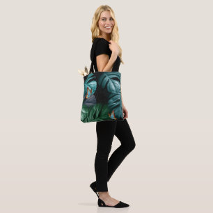 Butterflies of Paradise/Tropical Turquoise Splash Tote Bag