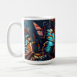 Butterflies Oil Painting Style design13 Coffee Mug