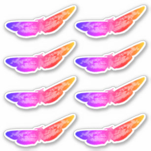 Butterflies Ombre Purple Pink 4Zoe