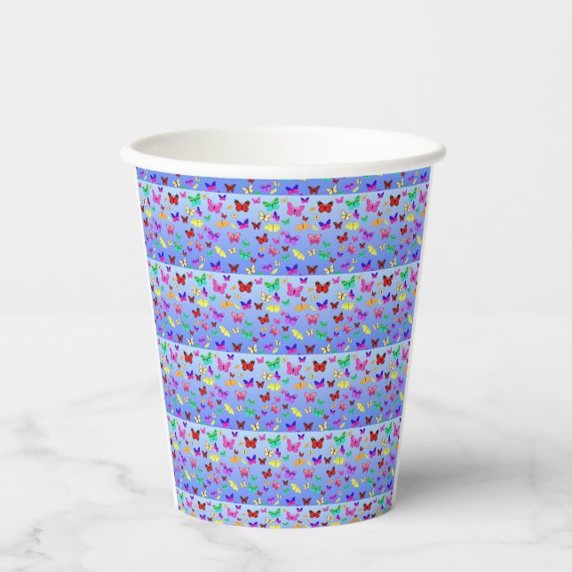 Butterflies Paper Cups (Front)
