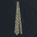 Butterflies Pattern Blue Green Yellow Shades  Tie<br><div class="desc">Ocean blue shades and yellow butterflies art pattern.</div>