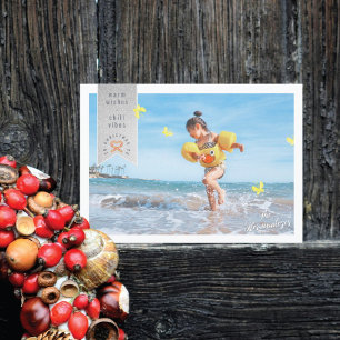 Butterflies Photo Christmas Card