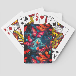 Butterflies Playing Cards