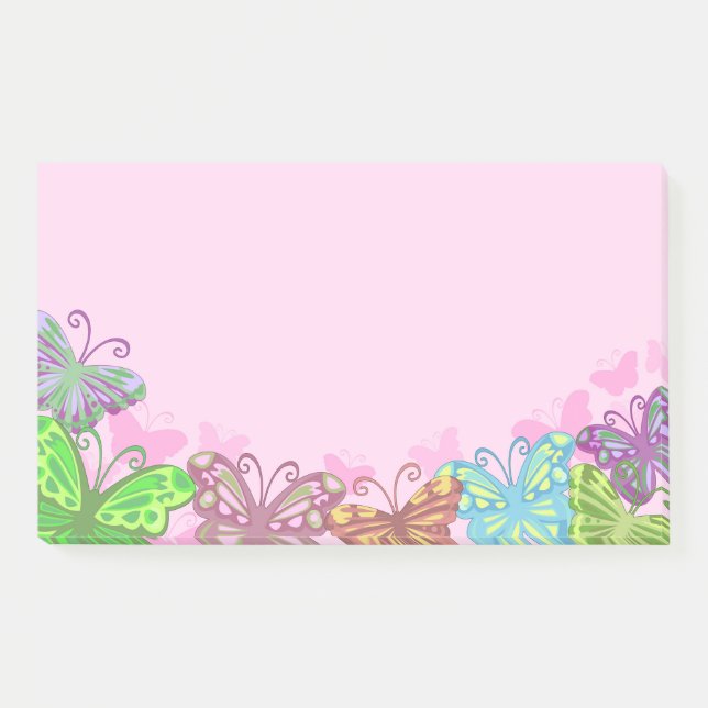 Butterflies Post it Notes (Front)