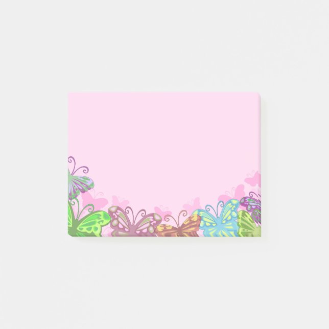 Butterflies Post it Notes (Front)