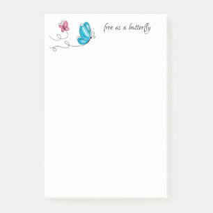 Butterflies Post it Notes