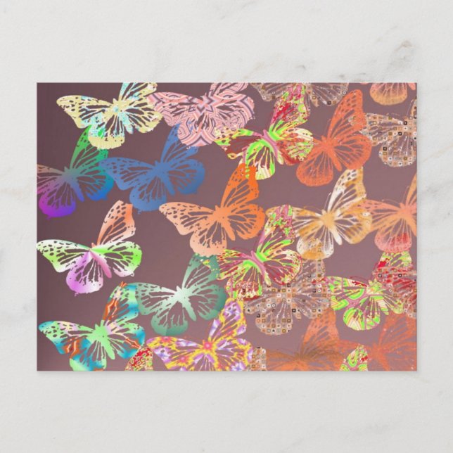 butterflies postcard (Front)