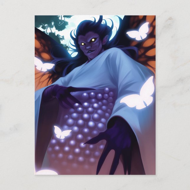 Butterflies Postcard (Front)