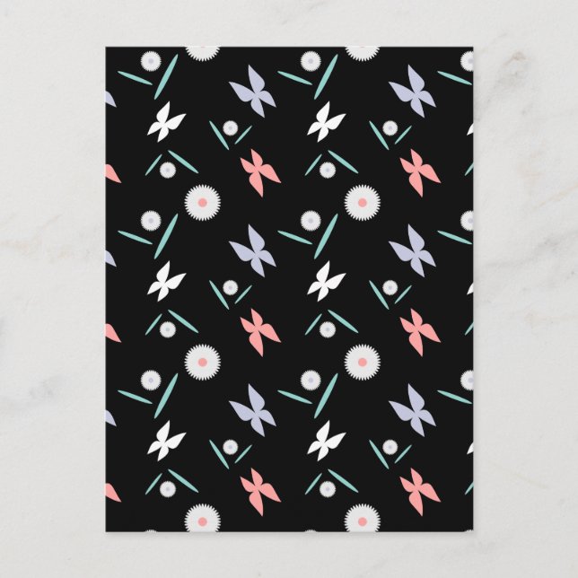 Butterflies Postcard (Front)