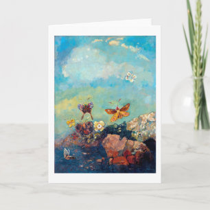 Butterflies, Redon Card