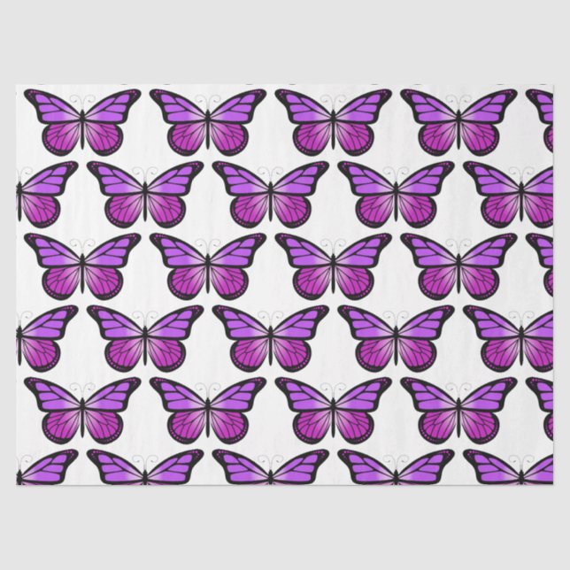 Butterflies Series Design 11 Tissue Paper (Front)