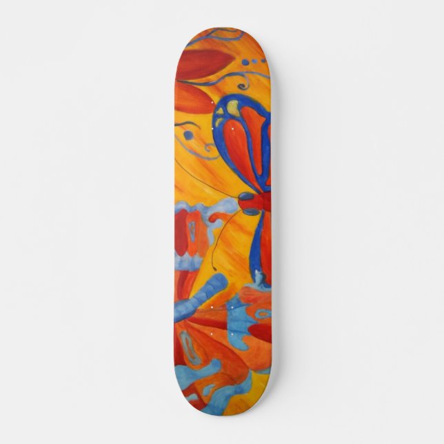 Butterflies Skateboard (Front)