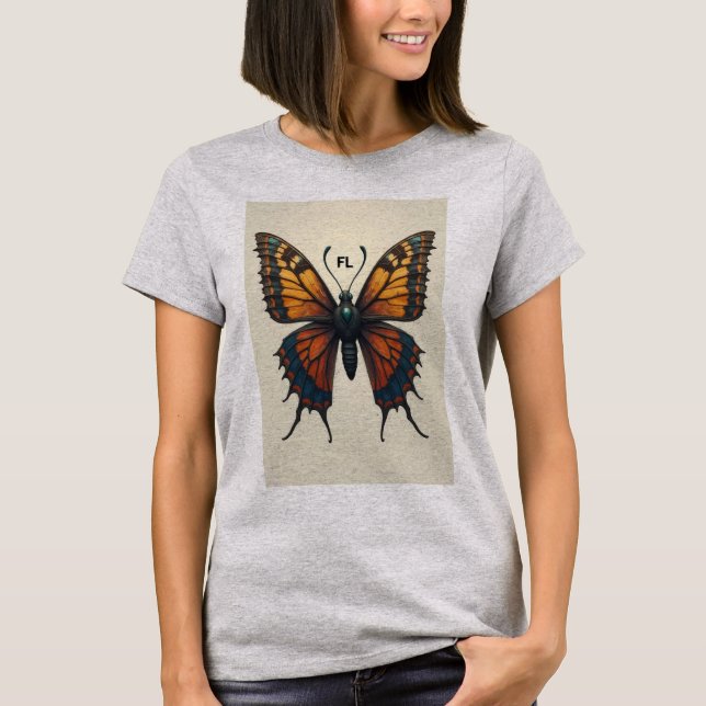 butterflies T-Shirt (Front)