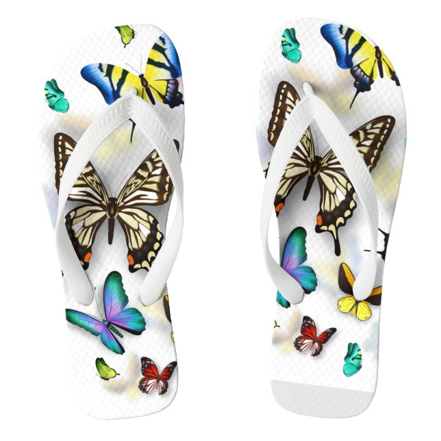 Butterflies Thongs (Footbed)